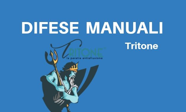 Tritone paratie antialluvione – Antiallagamento